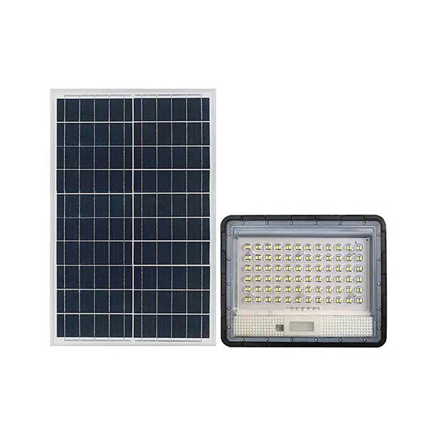 ABS PC lens high brightness solar flood light