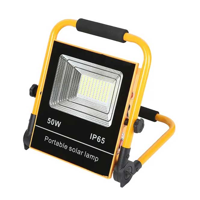 Portable fishing garden IP65 outdoor 50w 100w solar spot/flood light