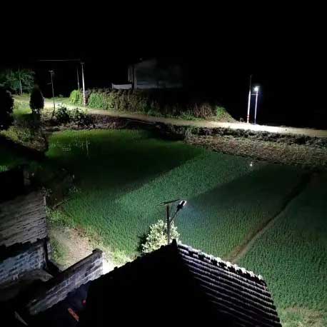 Solar street light near me--China countryside split-type solar street light project