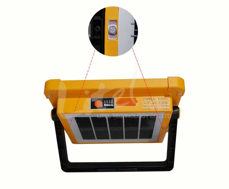 Rechargeable COB SOLAR Flood Lights for Outdoor Camping Hiking Emergency Car Repairing Fishing