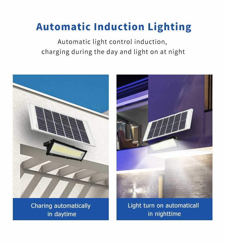 New solar flood light solar led wall wash lamp