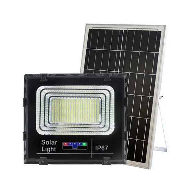 50W 100W 200W 300W 400W 500W Solar Flood lights with led battery indicator, ABS and aluminum housing optional