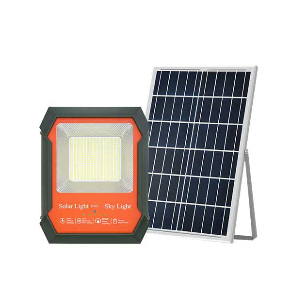 2023 NEW design100W 200W 300W Solar Outdoor Lights Waterproof Bright Solar Floodlight Remote Control