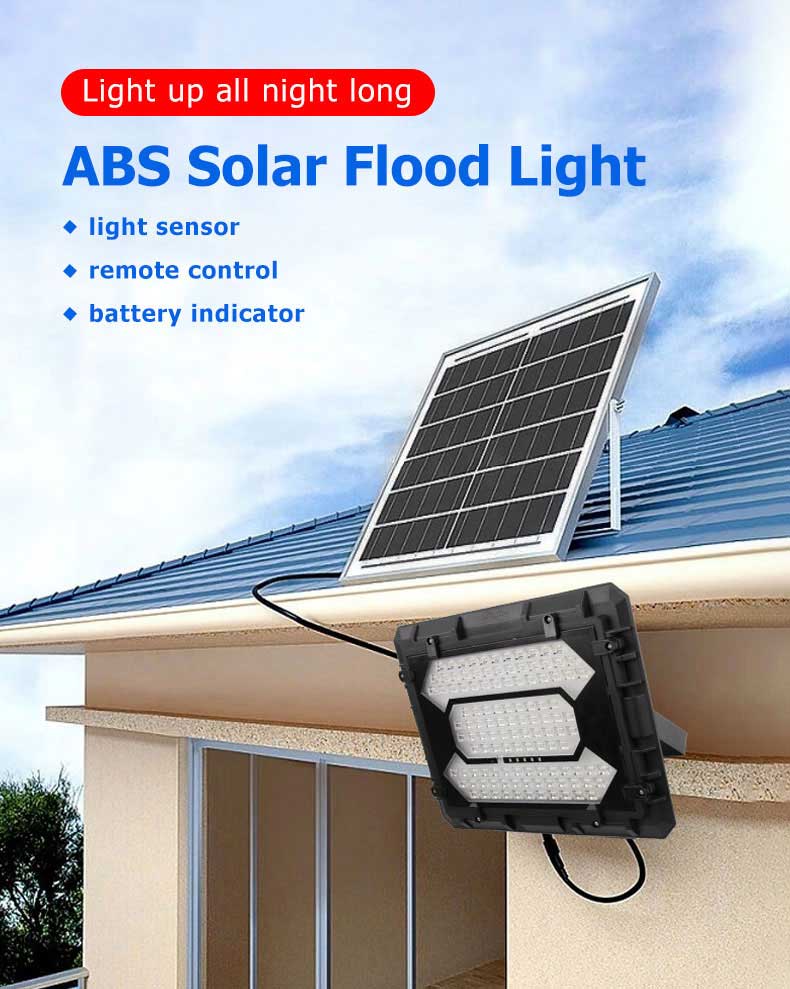 2023 NEW model high brightnewss IP67 solar flood light