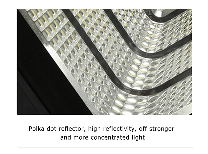 ABS and aluminum housing Security LED Solar Floodlight