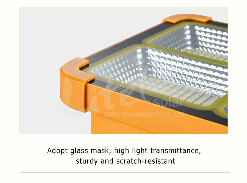 Portable Led Rechargeable Work Solar Light for Power Failure Emergency Car Repair