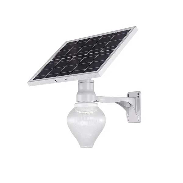 IP65 15W outdoor solar powered decoration garden peach type led solar light