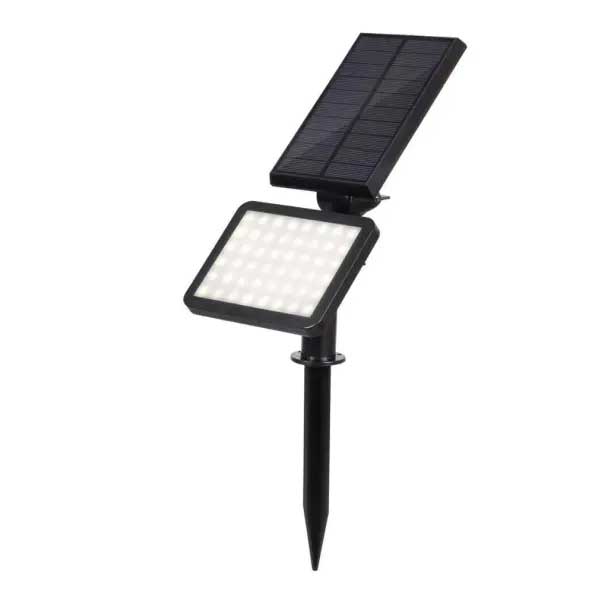 48 led solar powered pathway lawn solar garden light