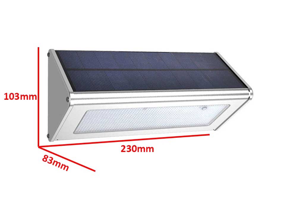 48 LED IP44 Microware+Dim light Solar LED garden Light