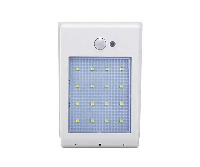 16LED PIR Motion Sensor indoor Security Emergency solar Wall light