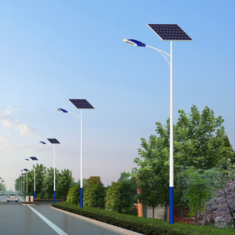 Solar street lamp scheme scene