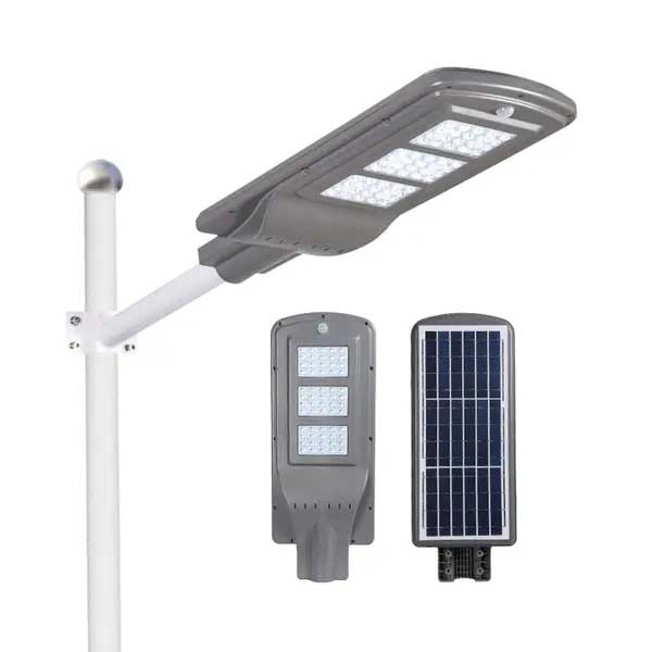 20W 40W 60W integrated all in one solar street light with PIR motion sensor