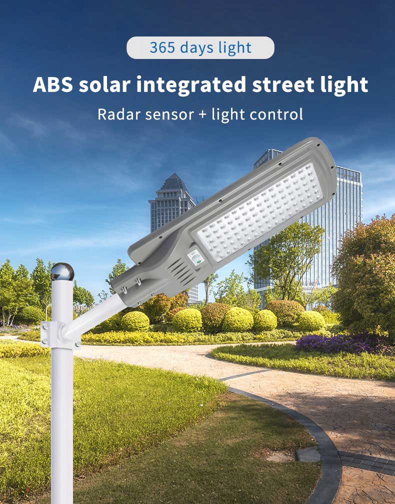 all in one solar street light