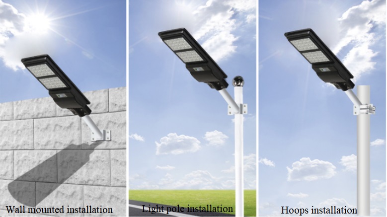 all in one solar street light