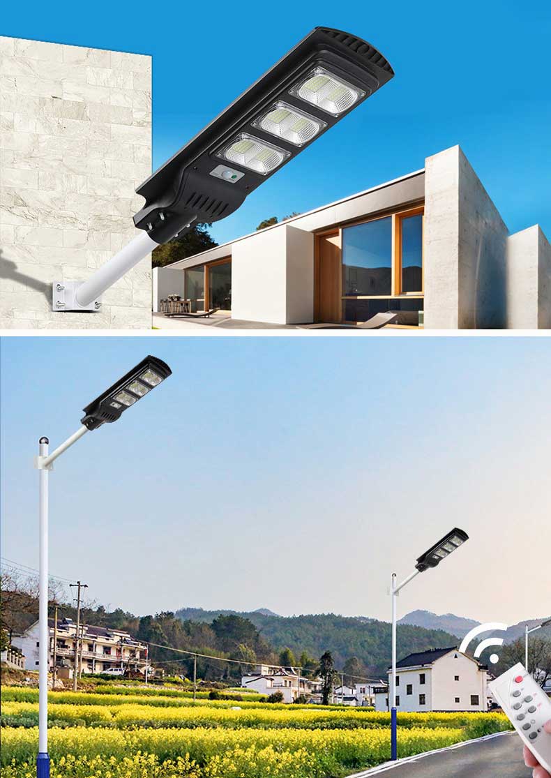 all in one solar street light