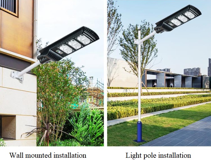 all in one solar street light