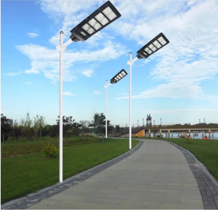 E-type high power integrated all in one PIR motion sensor ABS solar street light