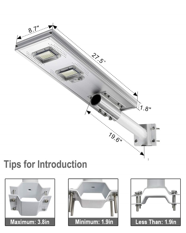 all in one solar street light