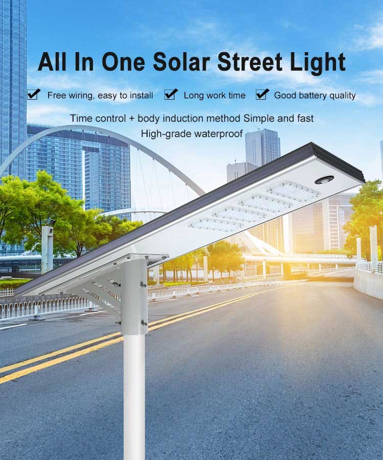 all in one solar street light