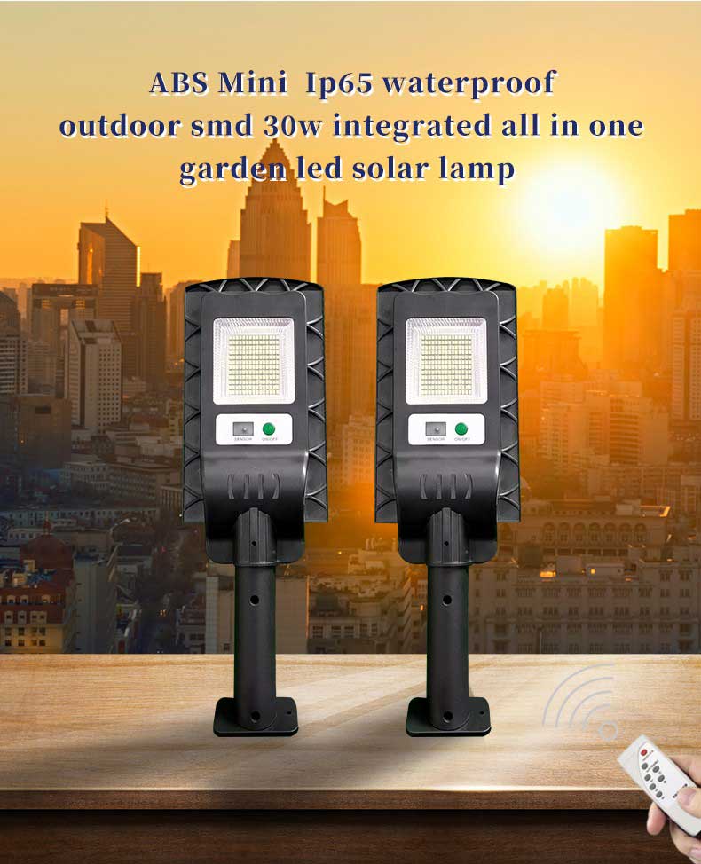 all in one solar street light