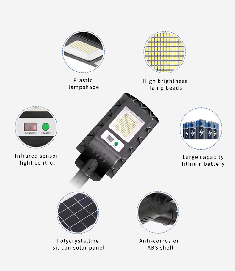 all in one solar street light