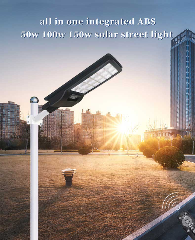 all in one solar street light