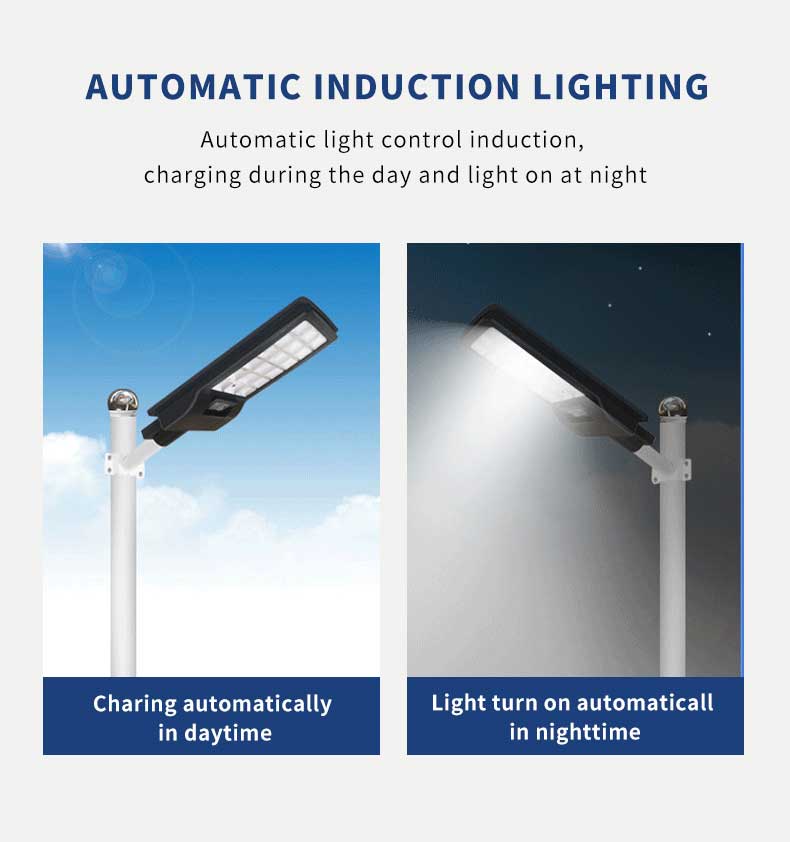 all in one solar street light