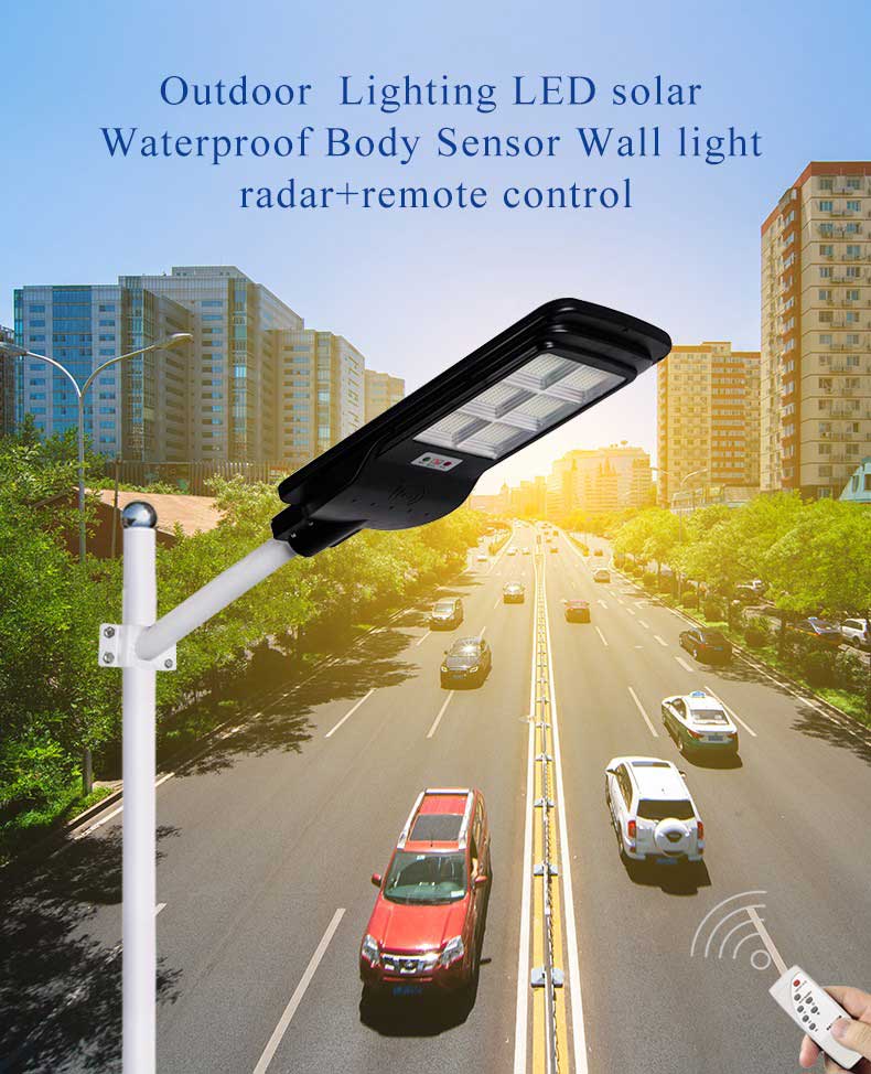 all in one solar street light