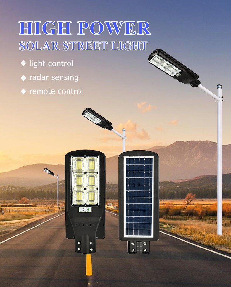 all in one solar street light