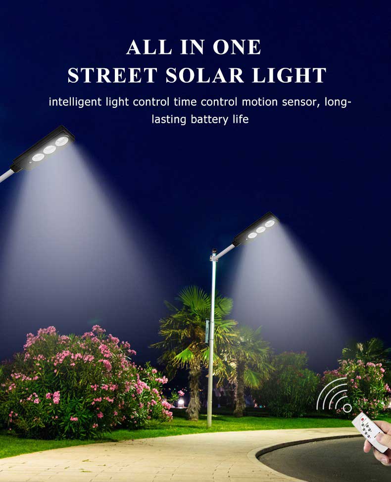 all in one solar street light