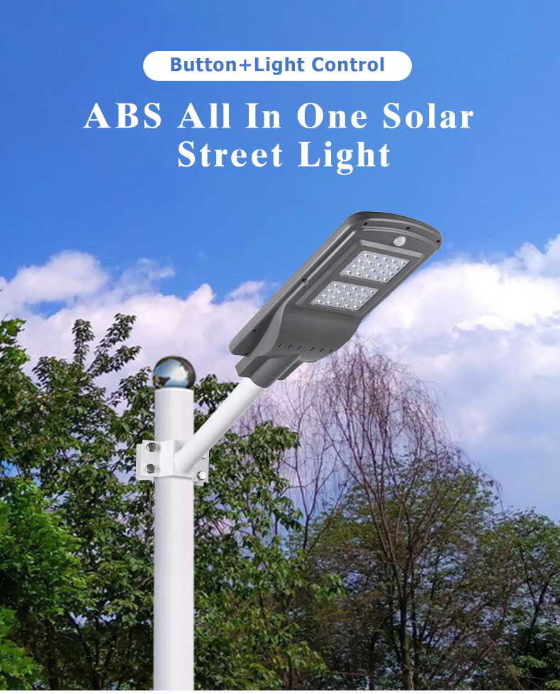 all in one solar street light