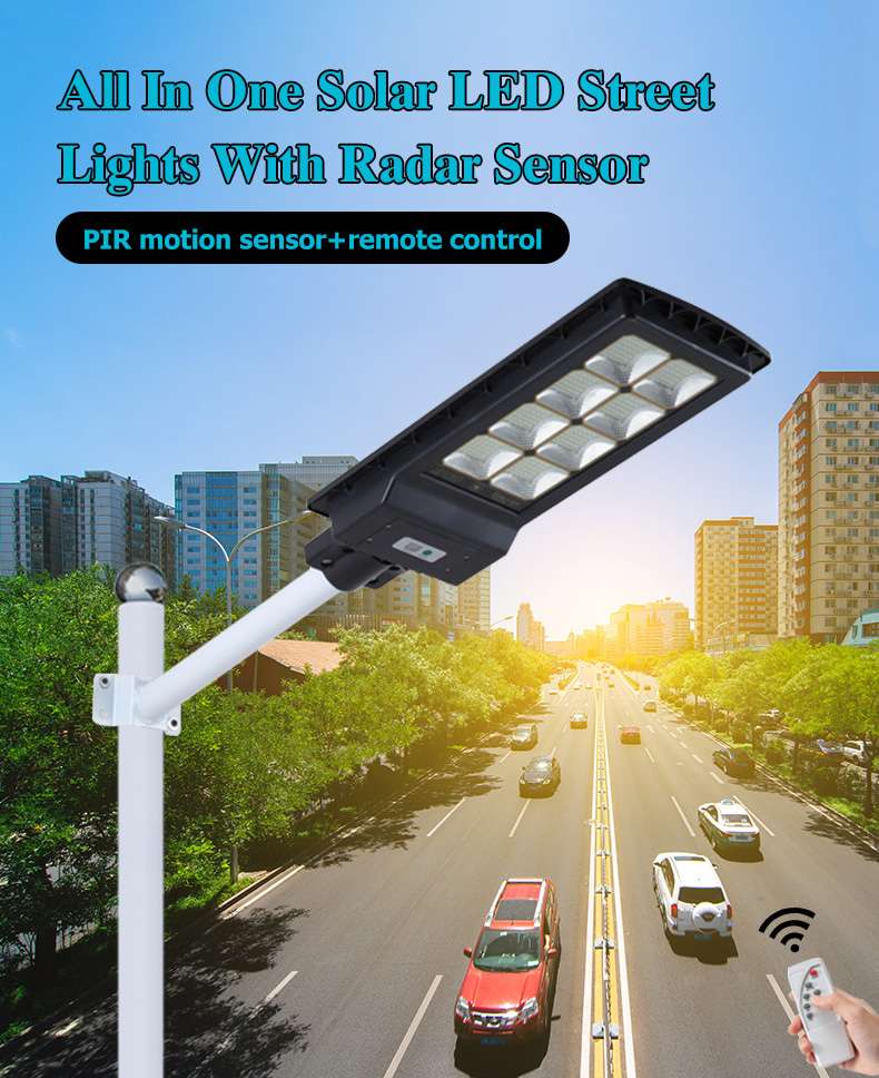 all in one solar street light