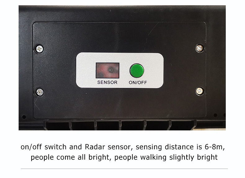 all in one solar street light