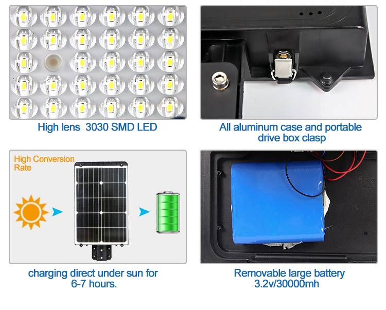 all in one solar street light