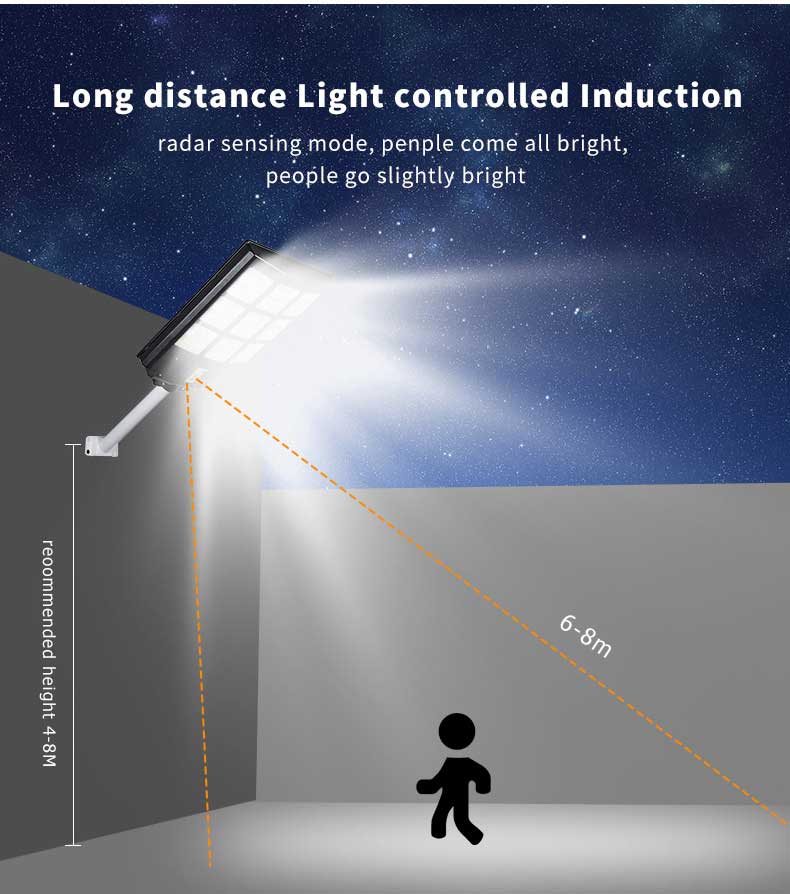 all in one solar street light