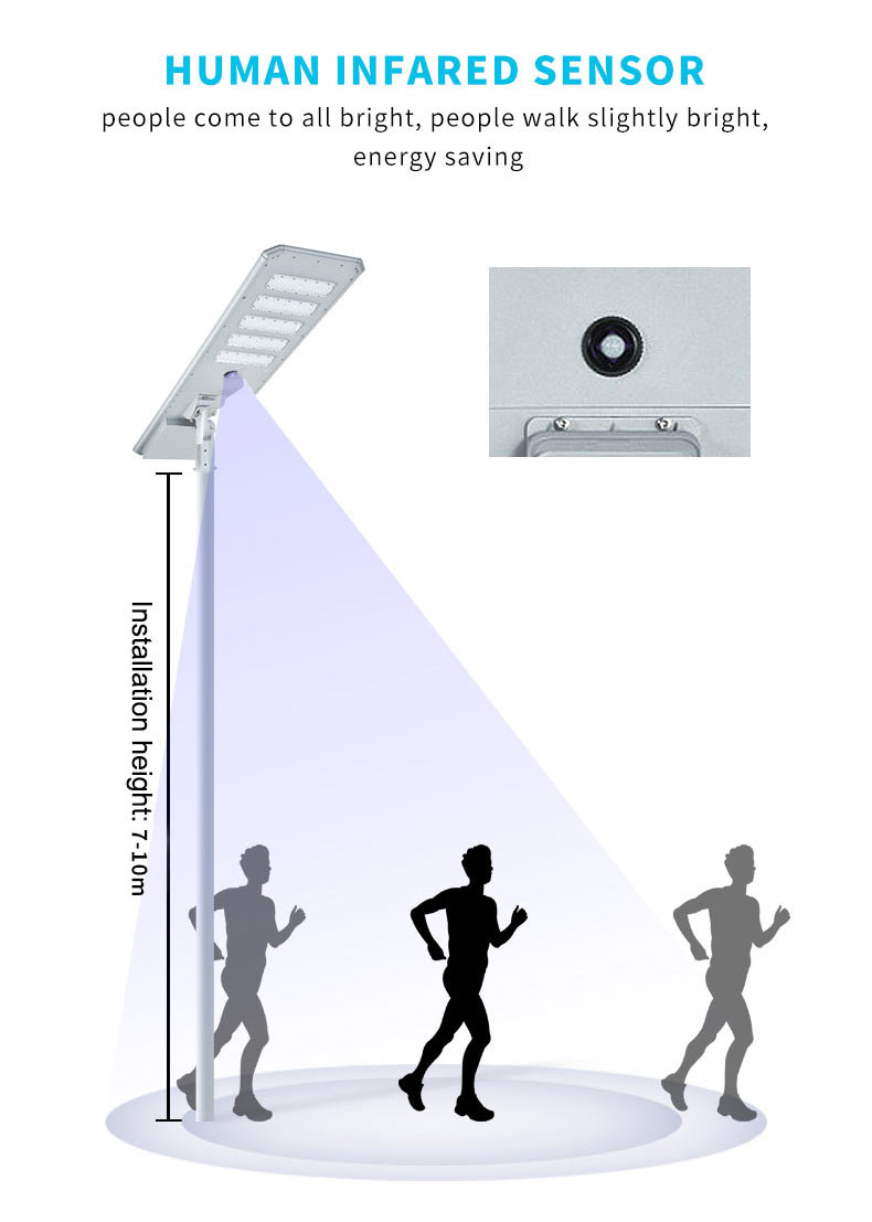 all in one solar street light