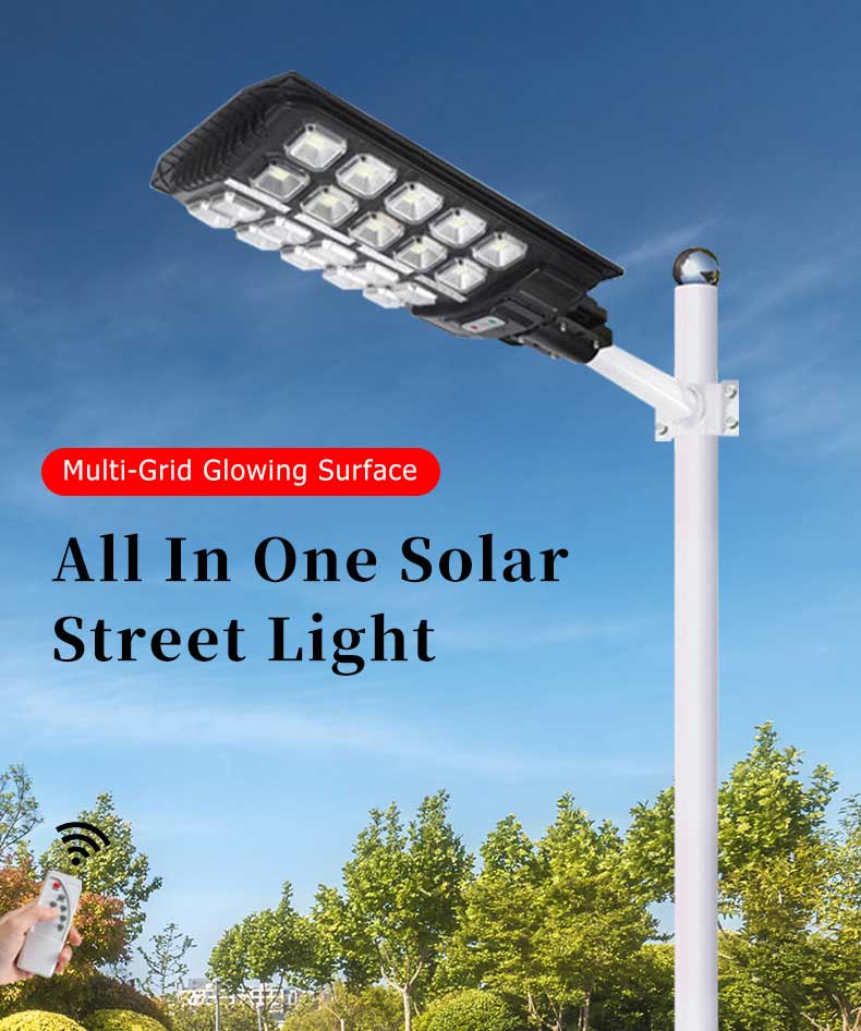 all in one solar street light