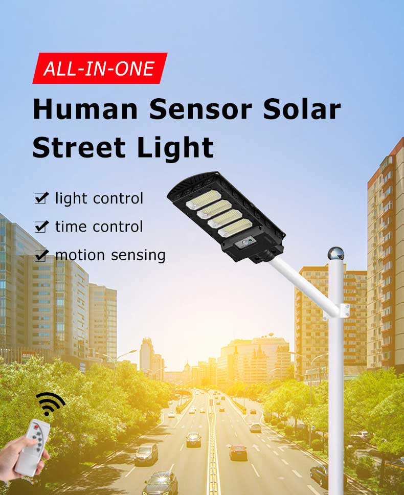 all in one solar street light