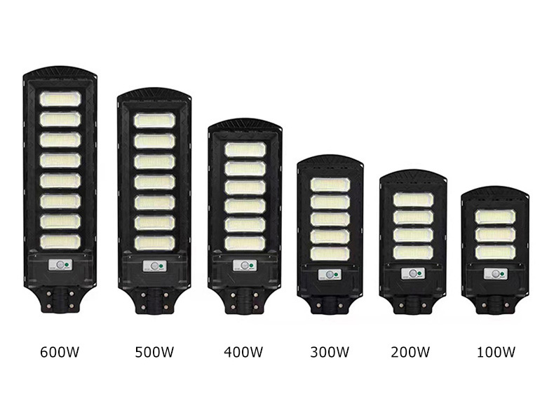 all in one solar street light