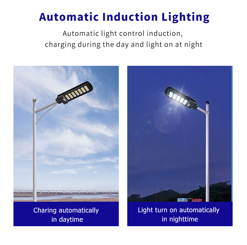 all in one solar street light