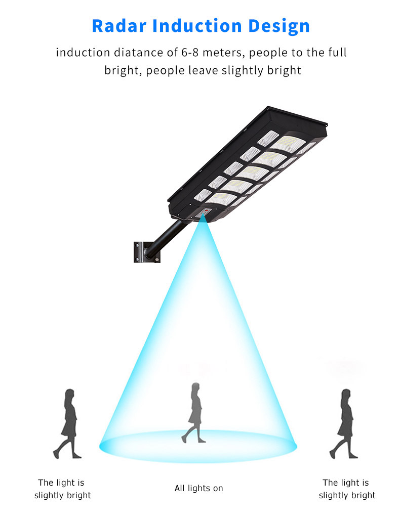 all in one solar street light