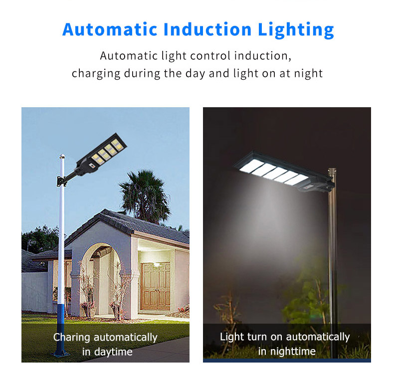 all in one solar street light