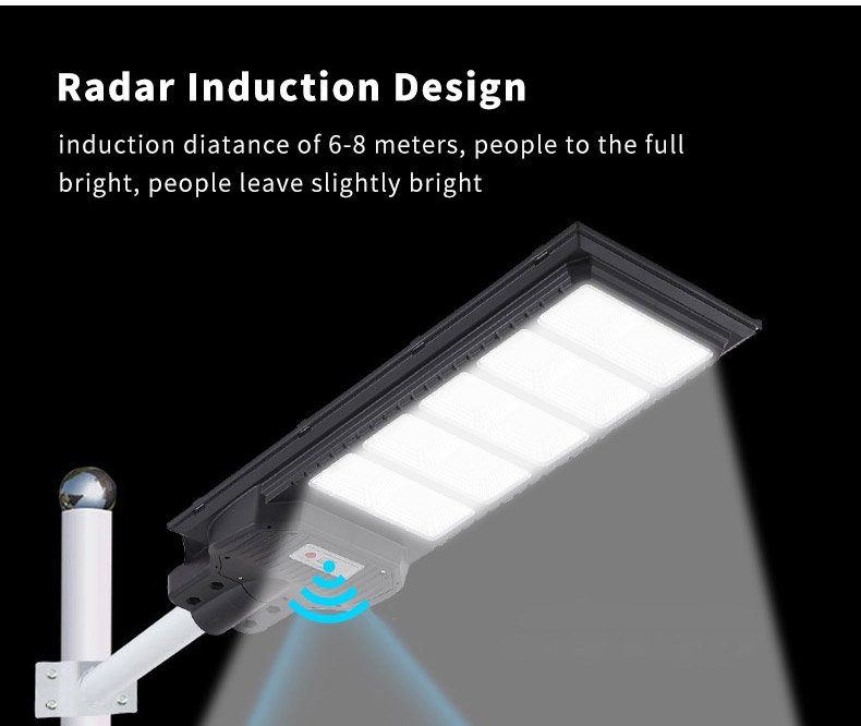 all in one solar street light