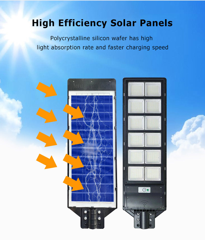 all in one solar street light