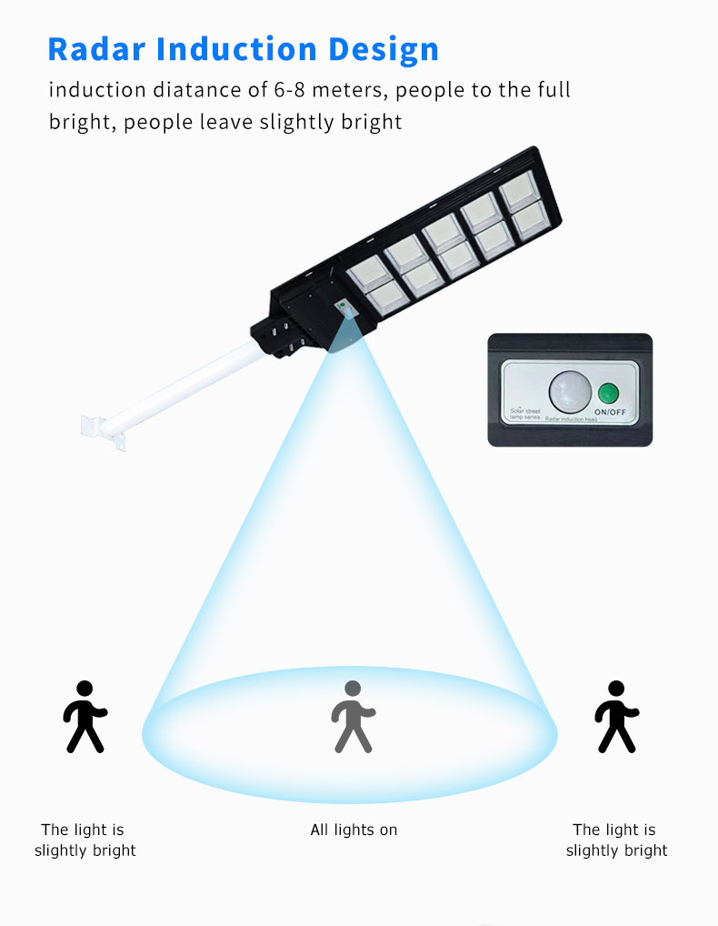 all in one solar street light