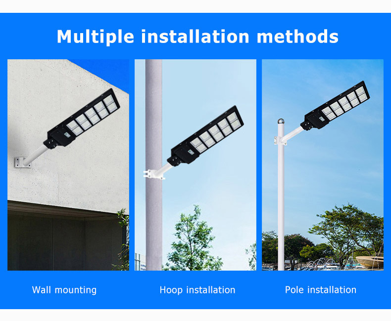 all in one solar street light