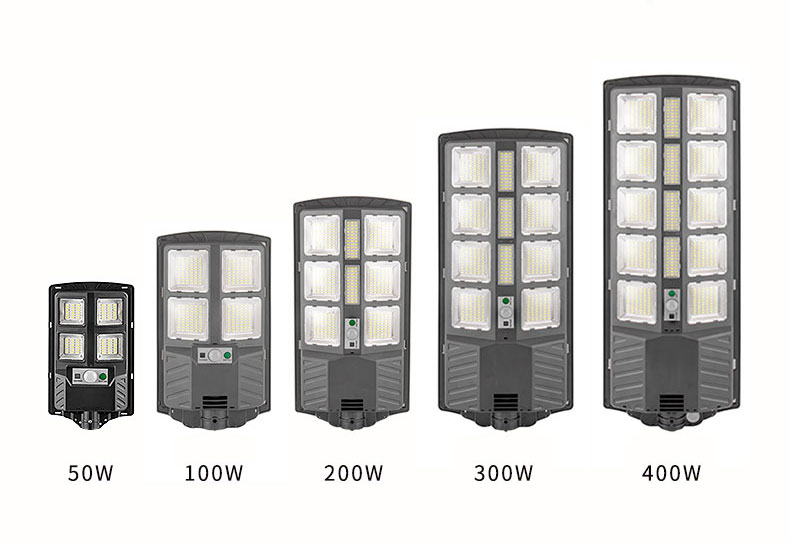 all in one solar street light