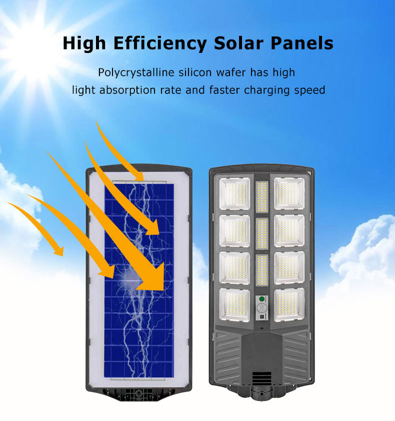 all in one solar street light