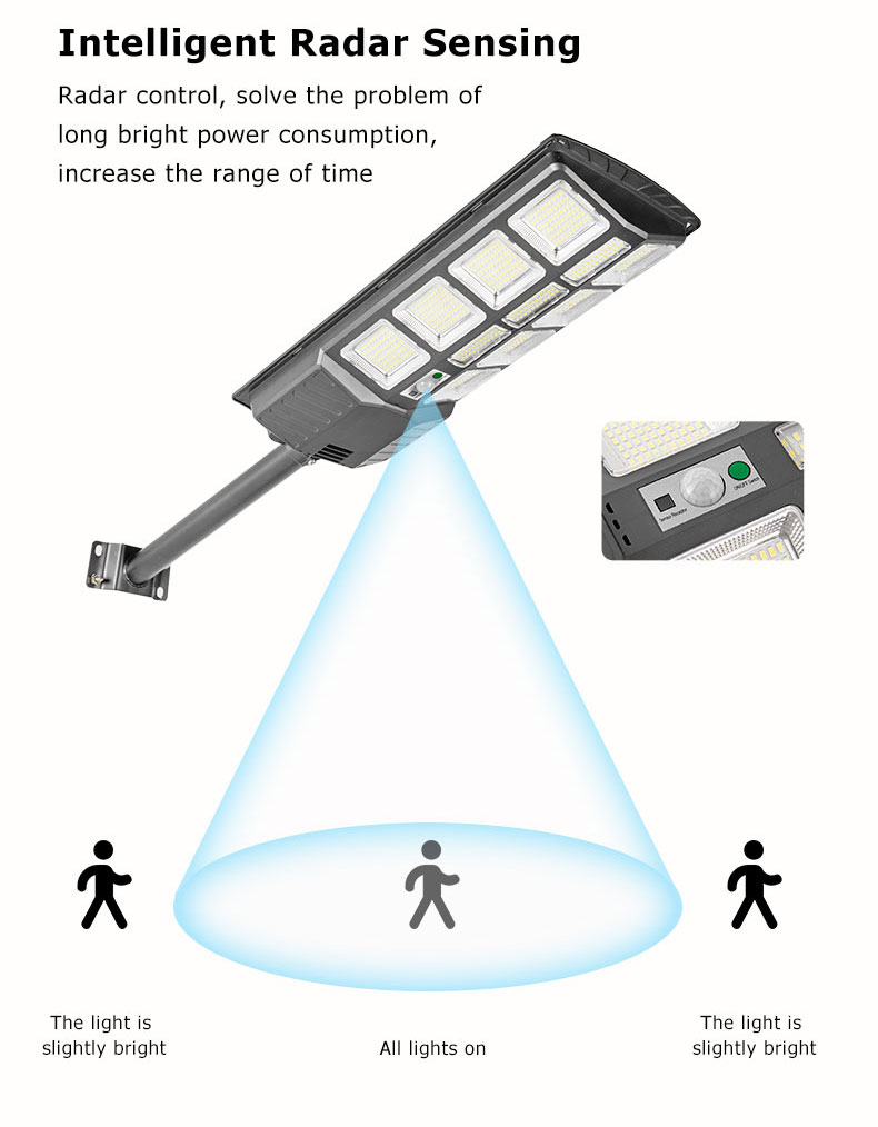 all in one solar street light