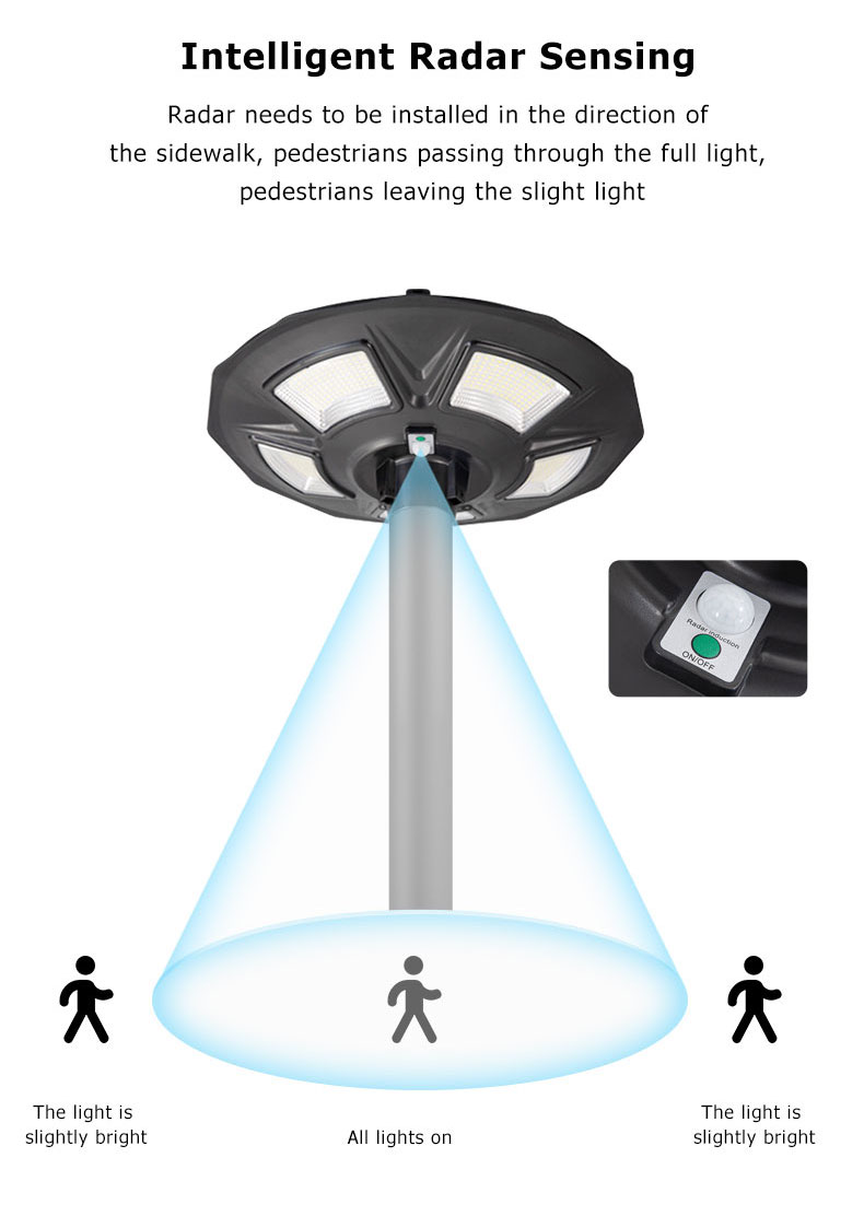 all in one solar street light